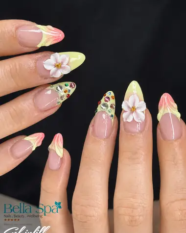 Nail work at Bella Spa